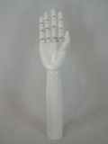 White Painting Wooden Hand Display for Boutique