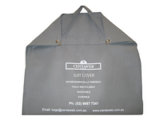 PP Non Woven/PEVA/PVC Garment Bag with Metal Button