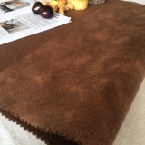 Polyester Knitting Fabric Suede Fabric with Bronzing