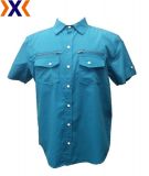 Solid CVC Poplin Men's Shirt- Casual Shirt