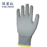 Grey Acrylic Liner Latex Foam Dipped Soft Winter Work Glove