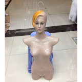Cosmetic Female Mannequin with Front Piece of Half Body