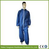 Disposable Dark Blue SMS Non-Woven Coverall, Safety Coverall