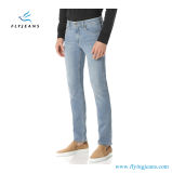Fashion Skinny-Fit with Stonewashed  Light Blue Denim Jeans for Men by Fly Jeans