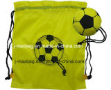 Foldable Draw String Bag, Football, Lightweight, Convenient and Handy, Leisure, Sports, Promotion, Accessories & Decoration