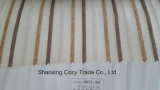New Popular Project Stripe Organza Voile Sheer Curtain Fabric 008289