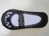 Ladies Lace Invisible Socks with Silicone Anti-Slip