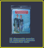 Transparent Unicolor Emergency Poncho/Raincoat (LY-PR-004)
