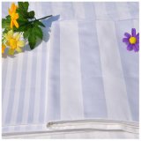 Satin Stripe Cotton Sheeting Fabric for Hotel Bedding