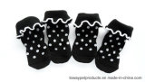 Wholesale Arylic Sweet Dots Knitting Warm Pet Socks