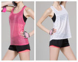Lady Sports Vest Quick-Drying Breathable Fitness Wear Sexy Tops