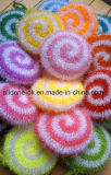 Hand Crochet Spiral Scrubbies Susemi Dish Washing Scrubber Cloth 12cm
