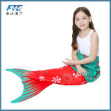 Popular Acrylic Blankets Mermaid Tail Blanket for Kid