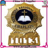 Bespoken Metal Police Badge for Security Badge