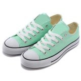 Light Green Casual Vulcanized Rubber Sole Casual Shoes