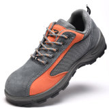 Ventilate PU Leather Safety Shoe with Steel Toe