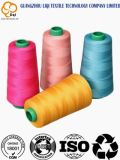 High-Quality 100% Polyester Spun Sewing Thread in Dyed Colors