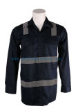 Soft Fr Shirt with Reflective Tape for Industry Worker
