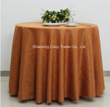 Hot Sale Plain Jacquard Polyester Table Linen