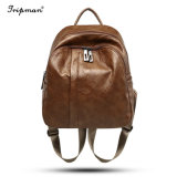 Women's PU Leather Backpack Ladies Casual Shoulder Bags Collage Style