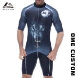 OEM Custom Short Sleeves Sportswear Fitness Cycling Clothes Wear