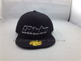 100% Cotton Spandex Elastic Fabric Baseball Cap with 3D Embroidery