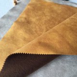 Poly Micro Suede Fabric with Single Velour