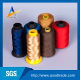 402 High Tenacity Dyed Polyester Fabric Embroidery Sewing Thread for Weaving Knitting