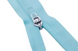 Invisible Zipper with Green Color Tape and Rubber Puller/Reversible Zipper/Top Quality