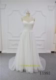 Elegant Design Spaghetti Strap Guangzhou Bridal Gown From Wedding Dress Manufacturer 2017