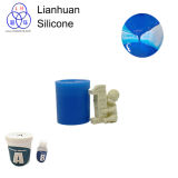 10shore a Liquid Silicone Rubber for Good Pouring Year Baby Birthday Candle Silicone Mould