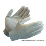 ESD Carbon Nylon Knit Inspection/Assembly Gloves Polyurethane Palm