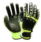 Nitrile Coated TPR Anti-Impact Rescue Mechanical Safety Work Gloves