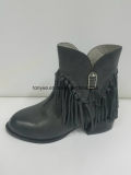 Lady Leather Brush Color Restoring Ancient Ways Pointed Ankle Boots