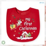 Christmas Baby Products Red Baby Bib