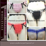 Wholesale Sexy Women Lace G-String Lingerie Thong Underwear (TF1216)