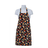Hot Sale Customized Adjustable Printed Cotton Cooking Apron for Women (AP821W)