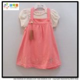 New Design Baby Clothing Bubble Sleeve Baby Girl Dress