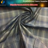Polyester Yarn Dyed Check Fabric with Golden Silk & Calendering (YD1171)