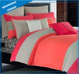 Warm Red 7PCS Microfiber Comforter Bed Linen