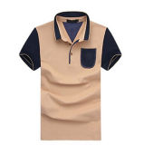 Wholesale Fashion Mens Cheap Polo T Shirt with Pocket