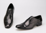 Leather Shoes Men Lace up Business Men Shoes British Style
