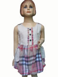 Children School Uniform Skirt Girl's Fashion Dress