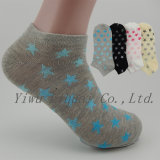 Women Comfortable Casual Ankle Low Cut Invisible Star Female Sock