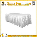 Rectangular Stretch Tablecloth White for Folding Tables