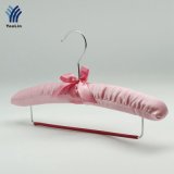 Yeelin Pink Satin Padded Hanger Kids Size Cloths Hanger