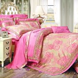 Jacquard Weave Silk Floss Bedding Sets