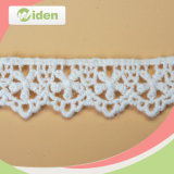 3.1cm Borders Flower Design Embroidered Cotton Lace