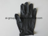 Disposable Black Nitrile Gloves for Cleaning
