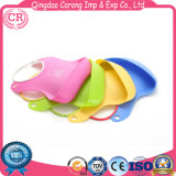 Comfortable Soft Silicone Baby Bibs with Food Pocket